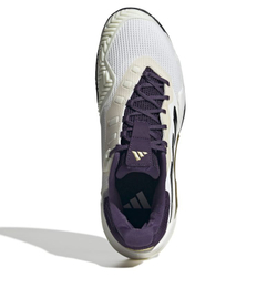 Теннисные кроссовки Adidas Barricade 13 M NM - core white/aurora plum/gold