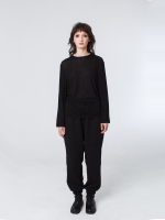 Лонгслив унисекс "Темнота". Черный