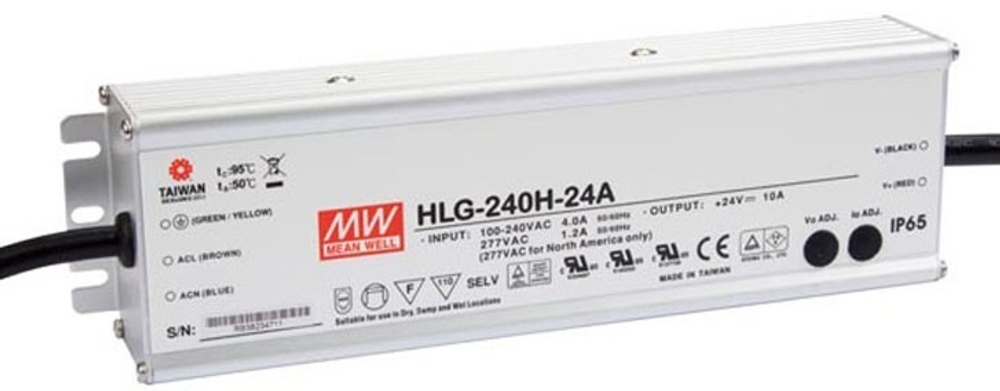 Драйвер светодиодный  Mean Well HLG-240H-24A
