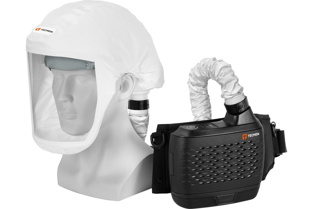 Защитная маска Tecmen Freflow PAPR V1 with TM-H1 HOOD