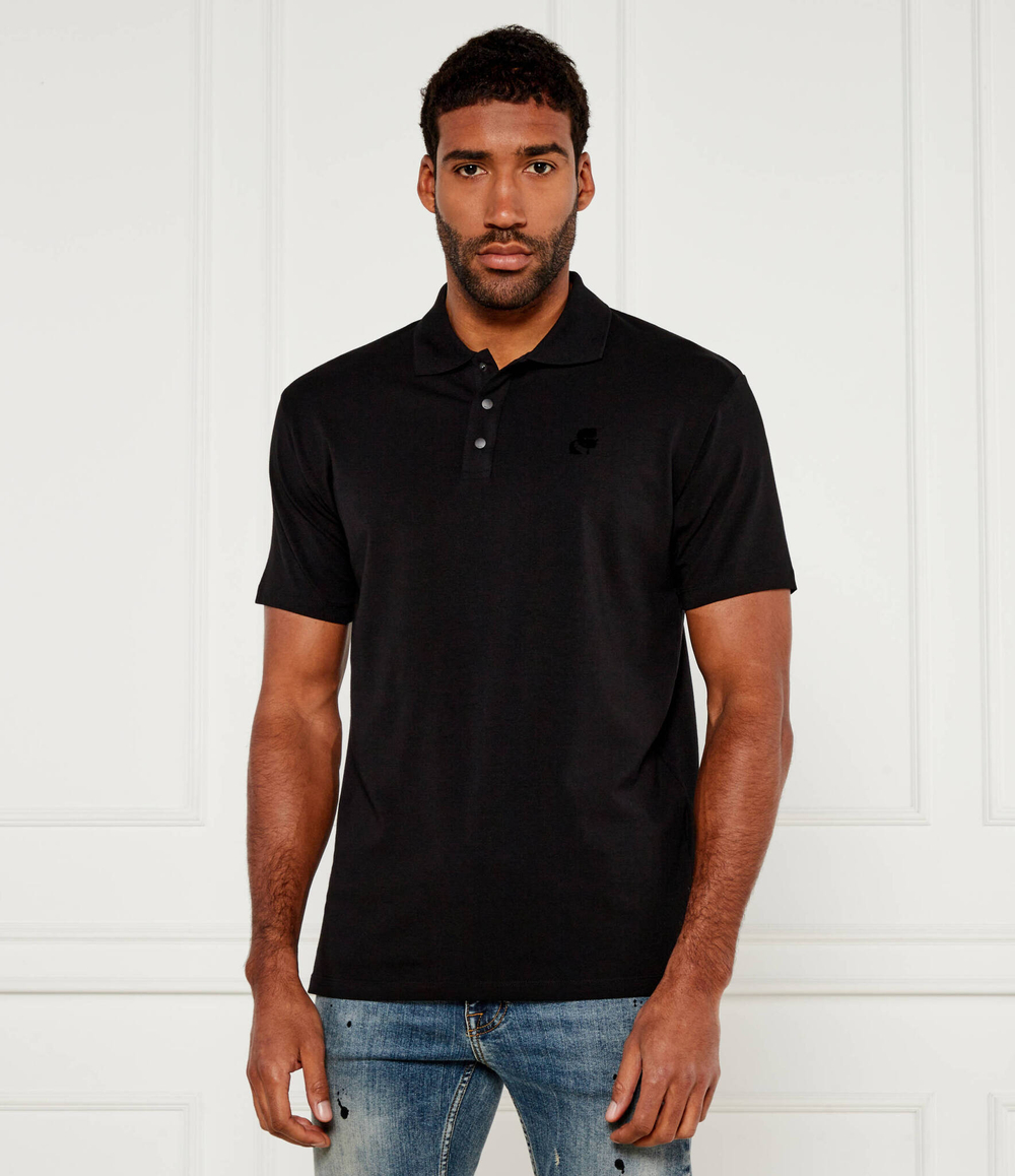 Поло Karl Lagerfeld - черный(745120 544221)