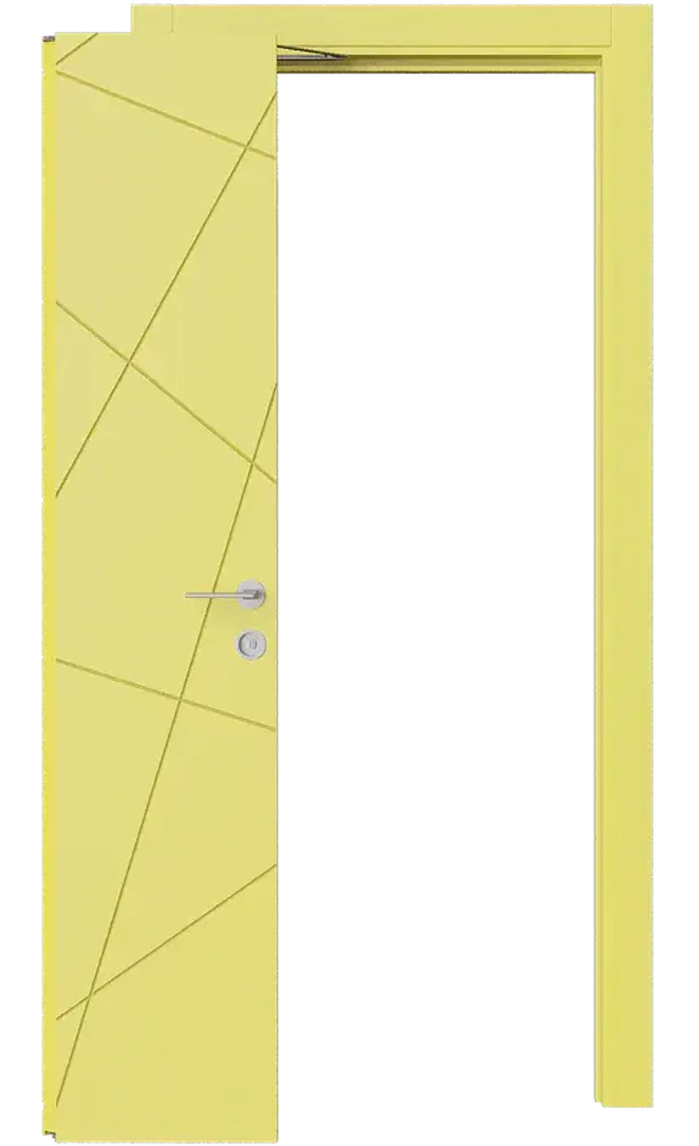 Межкомнатная дверь P1 со складной системой Compack