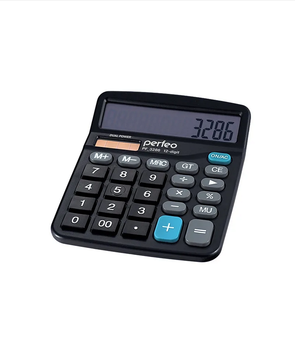 Калькулятор Perfeo PF-3286 (DC837) бухгалтерский