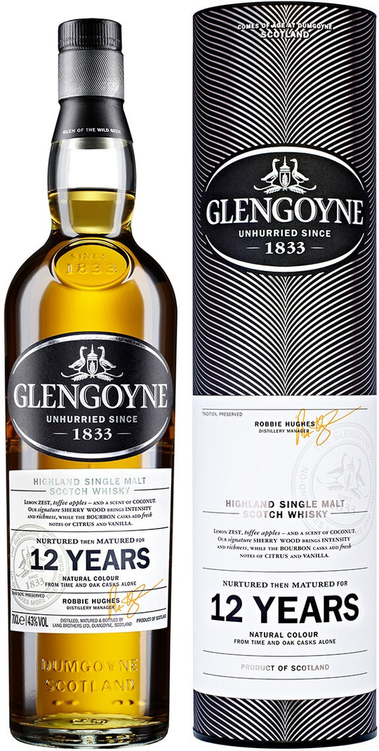 Виски Glengoyne 12 Years Old, 0.7 л