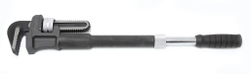 Ключ трубный с телескопической ручкой 24''(L 650-920мм, ? 115мм) RockForce##Rock FORCE RF-68424L