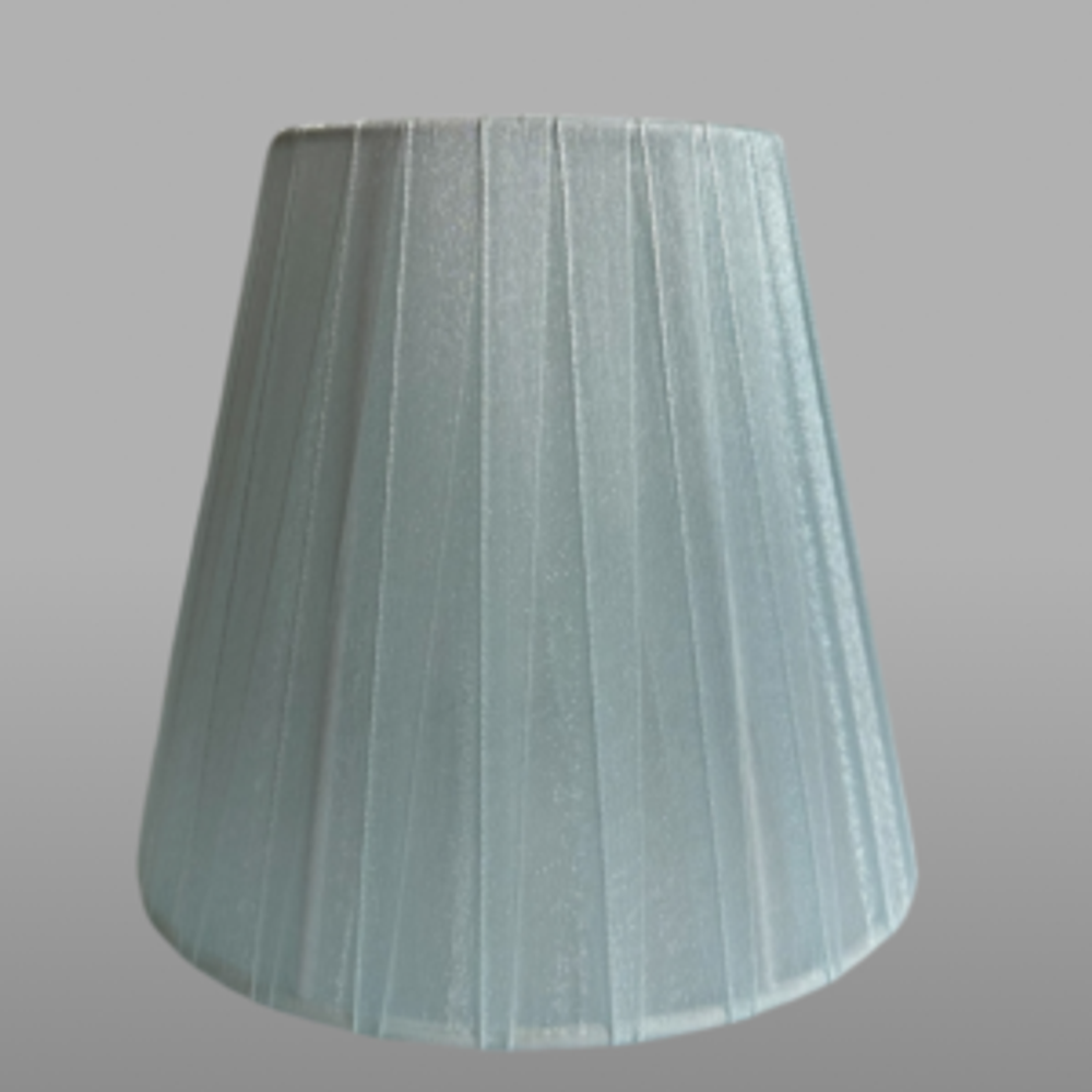 абажур клипса голубой для бра