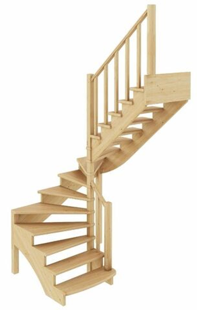 Лестница на второй этаж К-003м/4 Правая