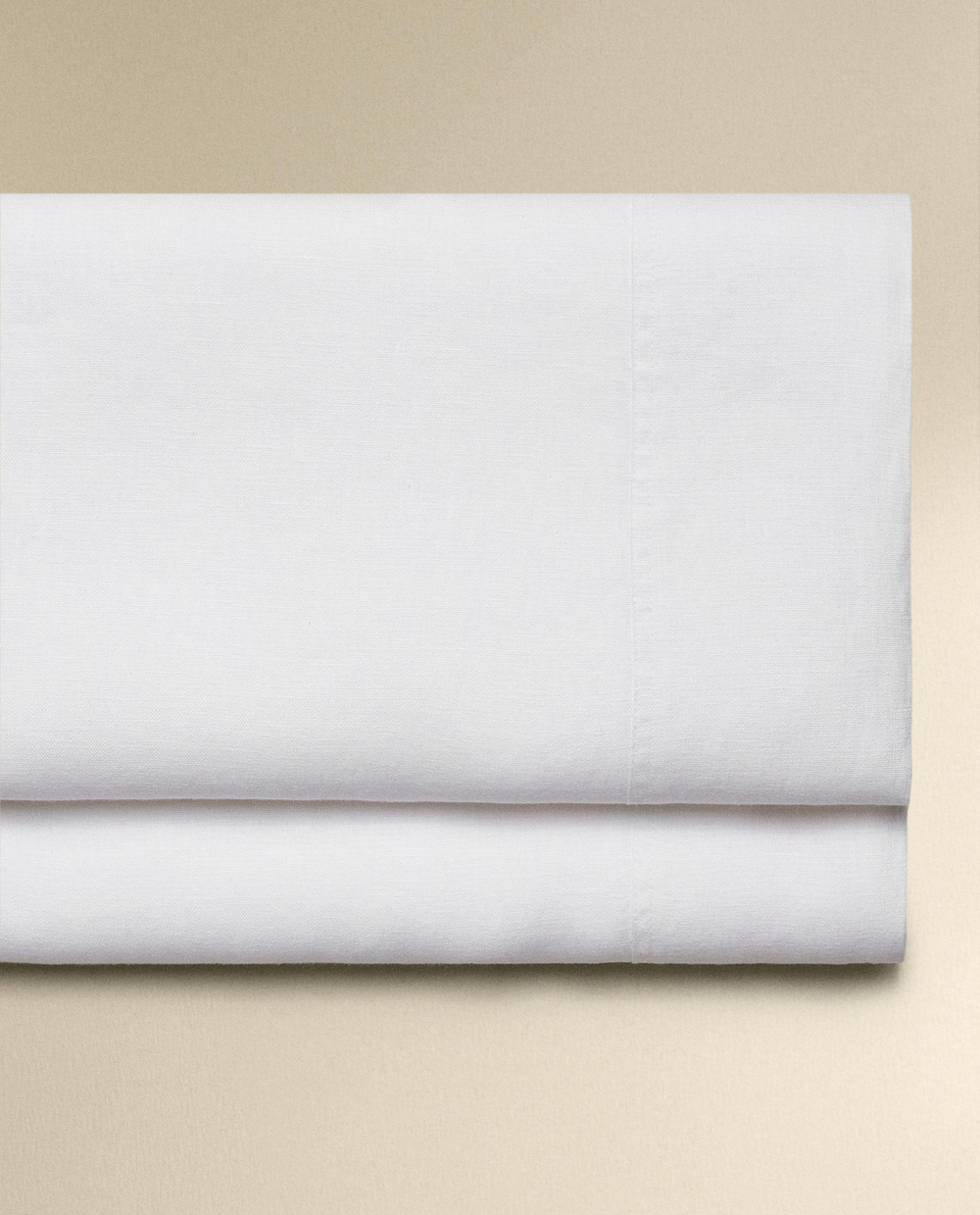 Простыня Zara Home хлопок, лён 100%, однотонный, 7150/089