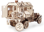 Конструктор из дерева "Армия России" Грузовик "Полуторка" Фургон