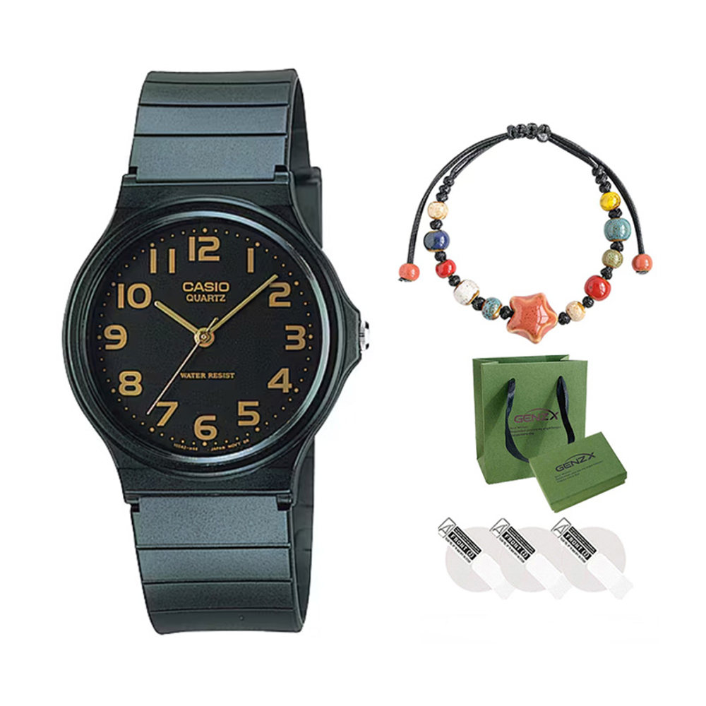 CASIO Women"s YOUTH Black Watch MQ-24-1B2LDF