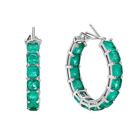 Серьги конго Ermolov параиба