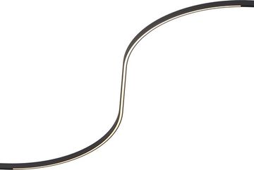 Гибкий светодиодный светильник магнитный 8W 3000K ST668.436.08 белый / черный Super5 ST Luce