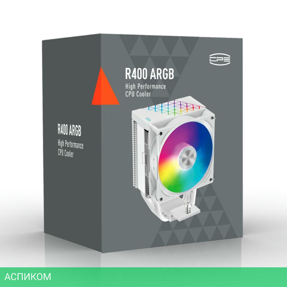 Кулер для процессора PCCooler R400 ARGB WH (R400-WHAWYX-US)