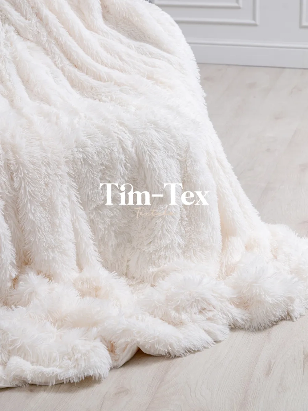 Плед евро 225х245 см пушистый