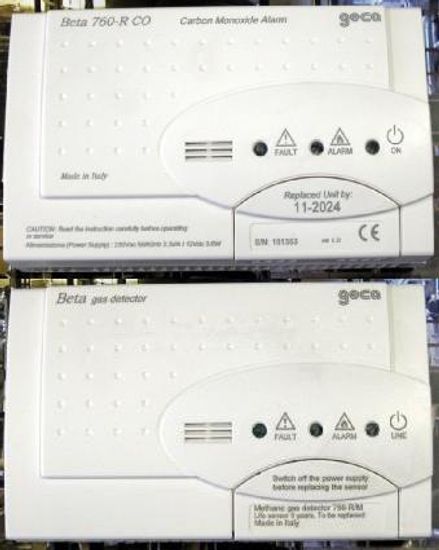 BETA, Сигнализаторы загазованности оксидом углерода и горючими газами, № в ГРСИ РФ - 77817-20