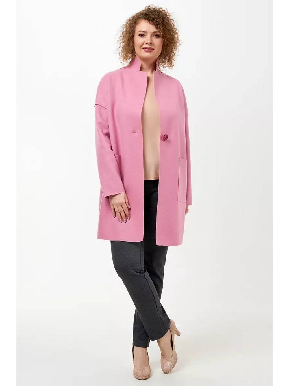 Пальто шерстяное