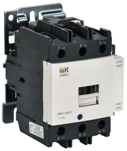 Контактор КМИ-А-49512 LC1D 95А 230В/АС3 1НО/1НЗ IEK ARMAT