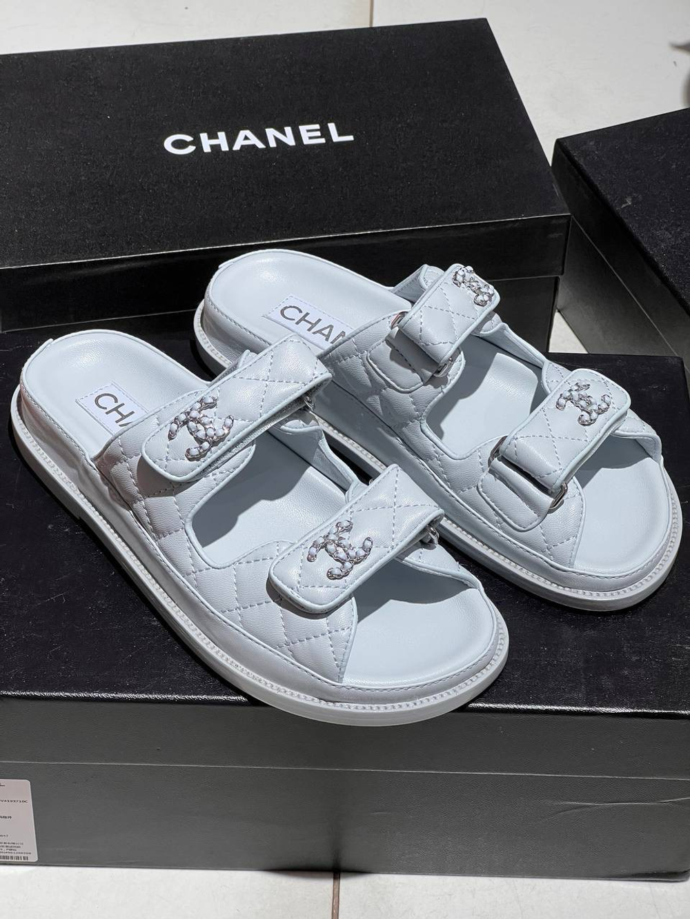 Сандалии Chanel