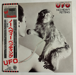 Винтажная виниловая пластинка LP UFO No Heavy Petting (Japan 1977) (Obi)