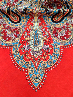Павловопосадский платок Морская царевна 1892-5