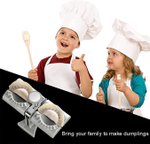 Пельменница ручная для больших пельменей, вареников, миничебуреков, в виде треугольников , 2 ячейки