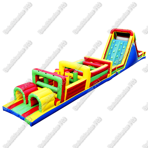 Надувная полоса препятствий "Весёлые состязания"