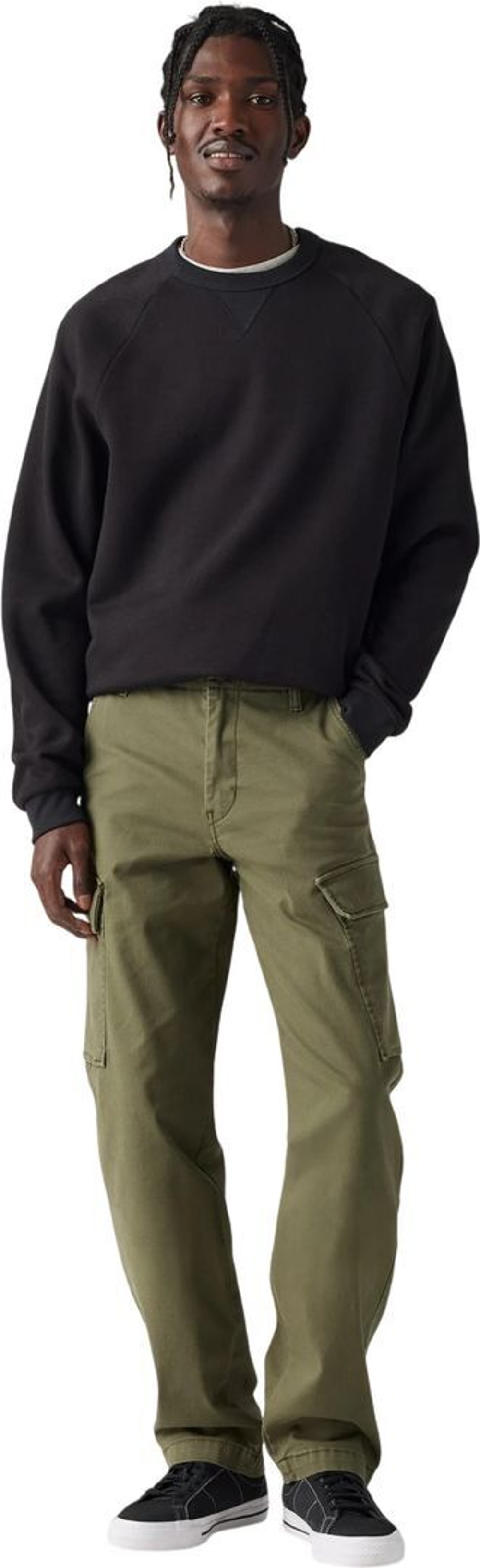 Джинсы Levis XX CARGO TAPER зеленый