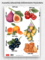 Трансфер для декупажа переводной рисунок для поверхностей 141