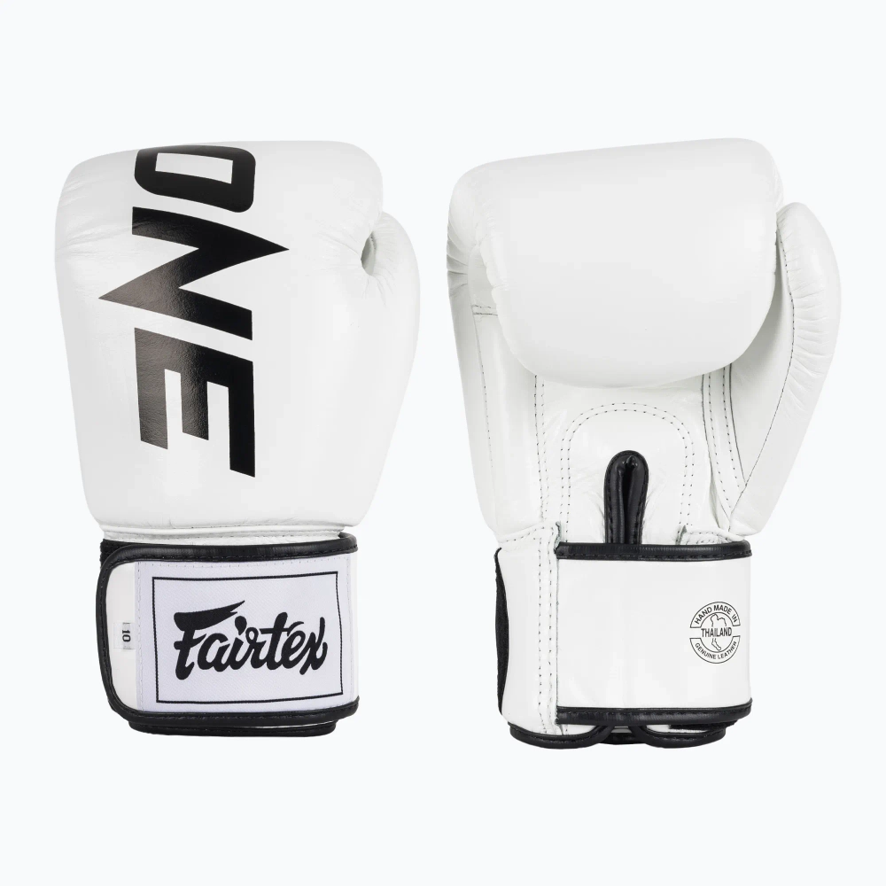 Боксёрские перчатки Fairtex ONE X Fairtex Boxing white