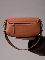 Кожаная сумка Azaro 31049 коричневый камень соло