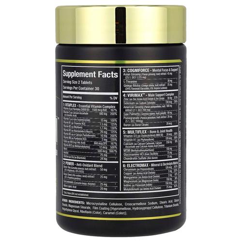 ALLMAX, Vitaform, мультивитамин премиального качества для мужчин, 60 таблеток