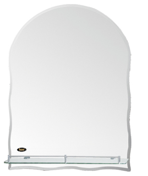 702 Зеркало с полкой 600*450 РОТАТО  (15/1шт)