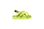 UGG W Disco Cross Slide Animalia Key Lime