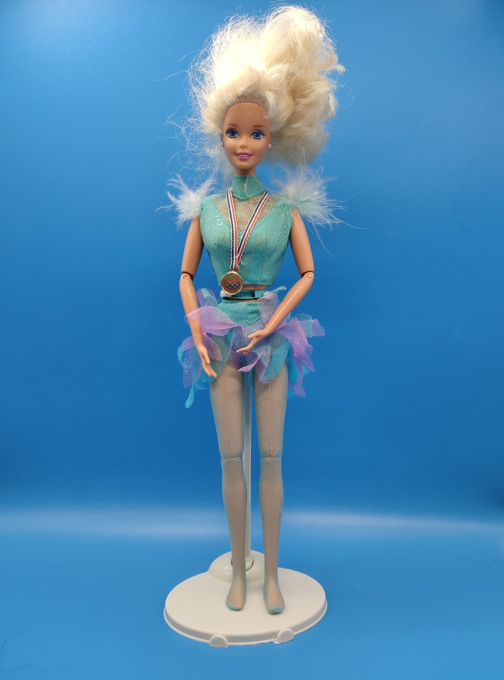 Кукла Барби 90х винтаж Barbie Olympic Skater 031042
