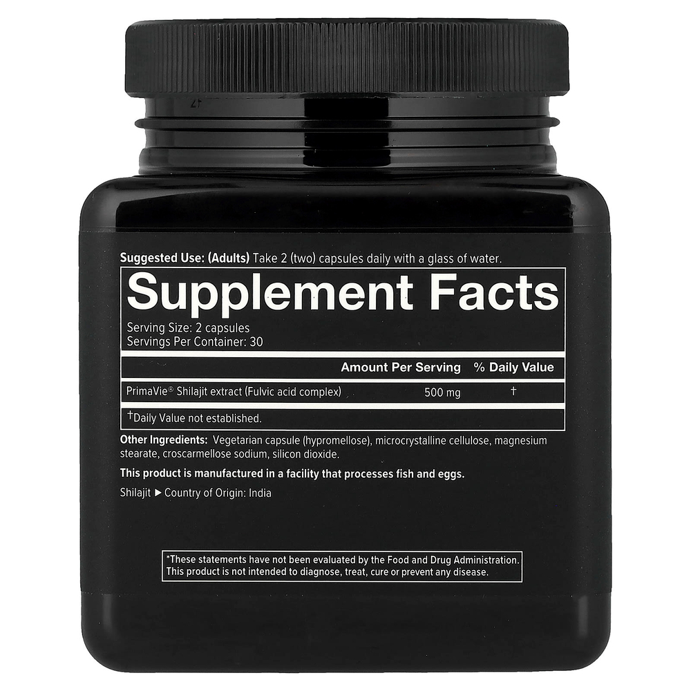 Youtheory, Men®, мумиё, 60 растительных капсул (250 мг в 1 капсуле)