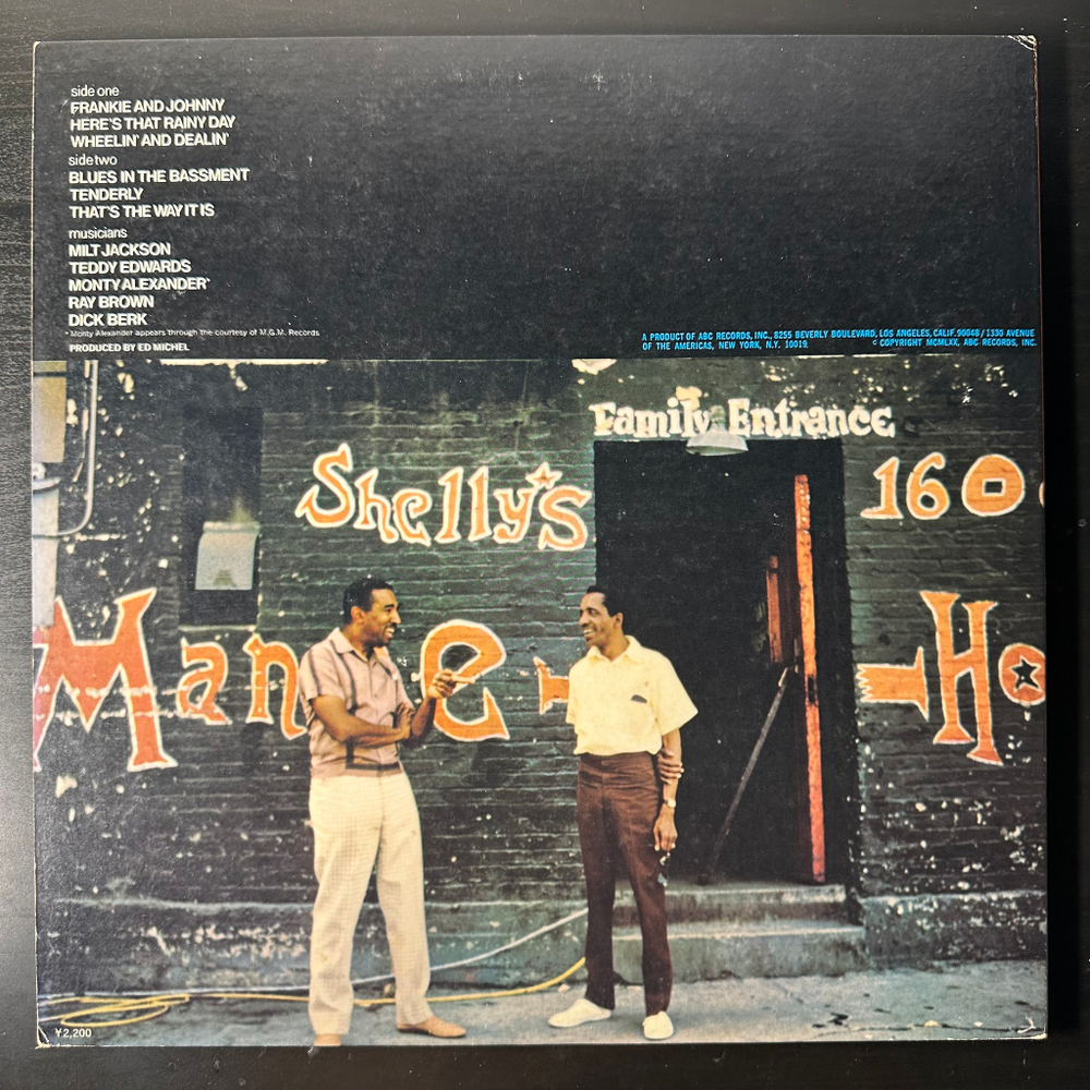 Milt Jackson Quintet Featuring Ray Brown ‎– That's The Way It Is (Япония 1976г.)