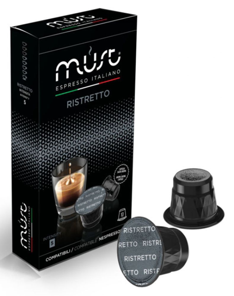 Кофе в капсулах Must Ristretto, 10 шт