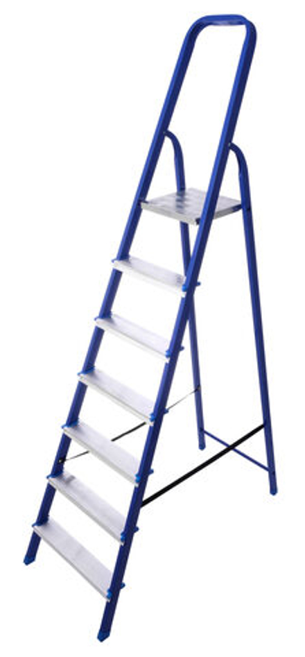 Стремянка стальная с алюминиевыми ступенями 10 ступеней