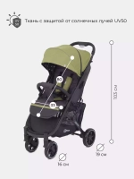 Коляска детская RANT "LIFE STAR" RA102 Greek Olive