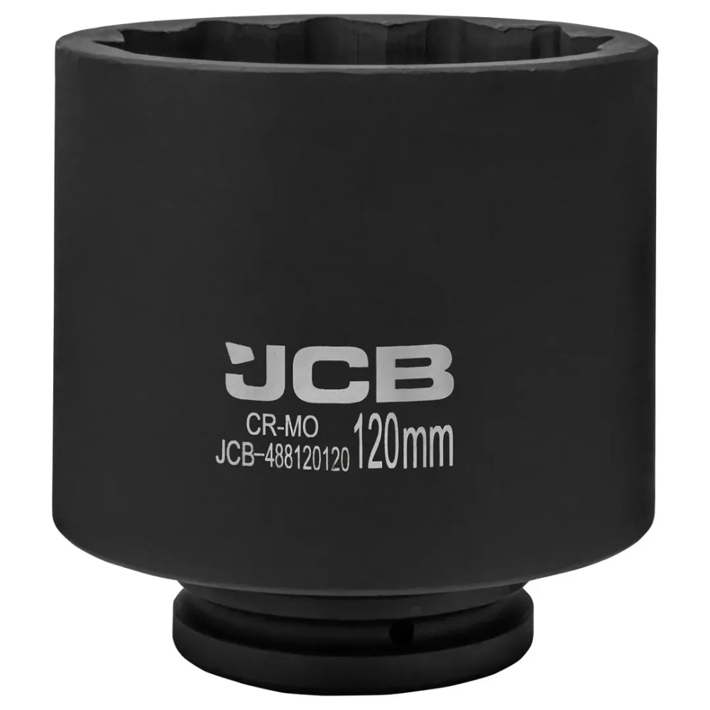 Головка ударная глубокая 120мм (12гр.), 1'' JCB JCB-488120120