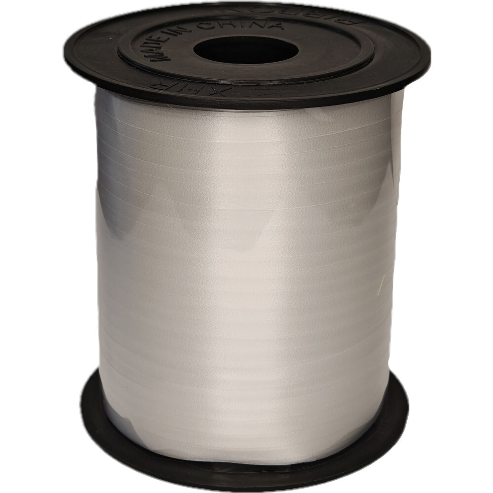 Лента упаковочная ПВХ 5мм*228м, матовая, белая