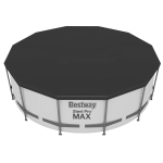 Каркасный круглый бассейн Bestway Steel Pro 56420 (366х122 см) с картриджным фильтром, тентом и лестницей