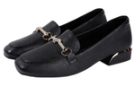 DAPHNE Loafers Women"s Black White
