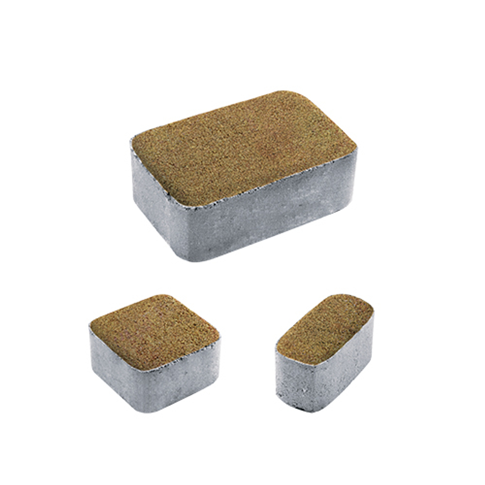 Тротуарная плитка КЛАССИКО - Листопад гранит Сахара, комплект из 3 видов плит