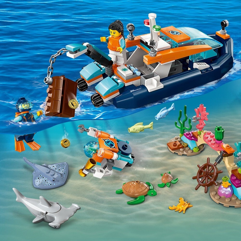 LEGO City — 60377 Водолазная лодка Explorer / артикул   60377  / GTIN 5702017416373