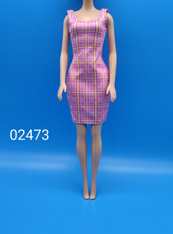 Одежда для куклы Барби винтаж платье 02473