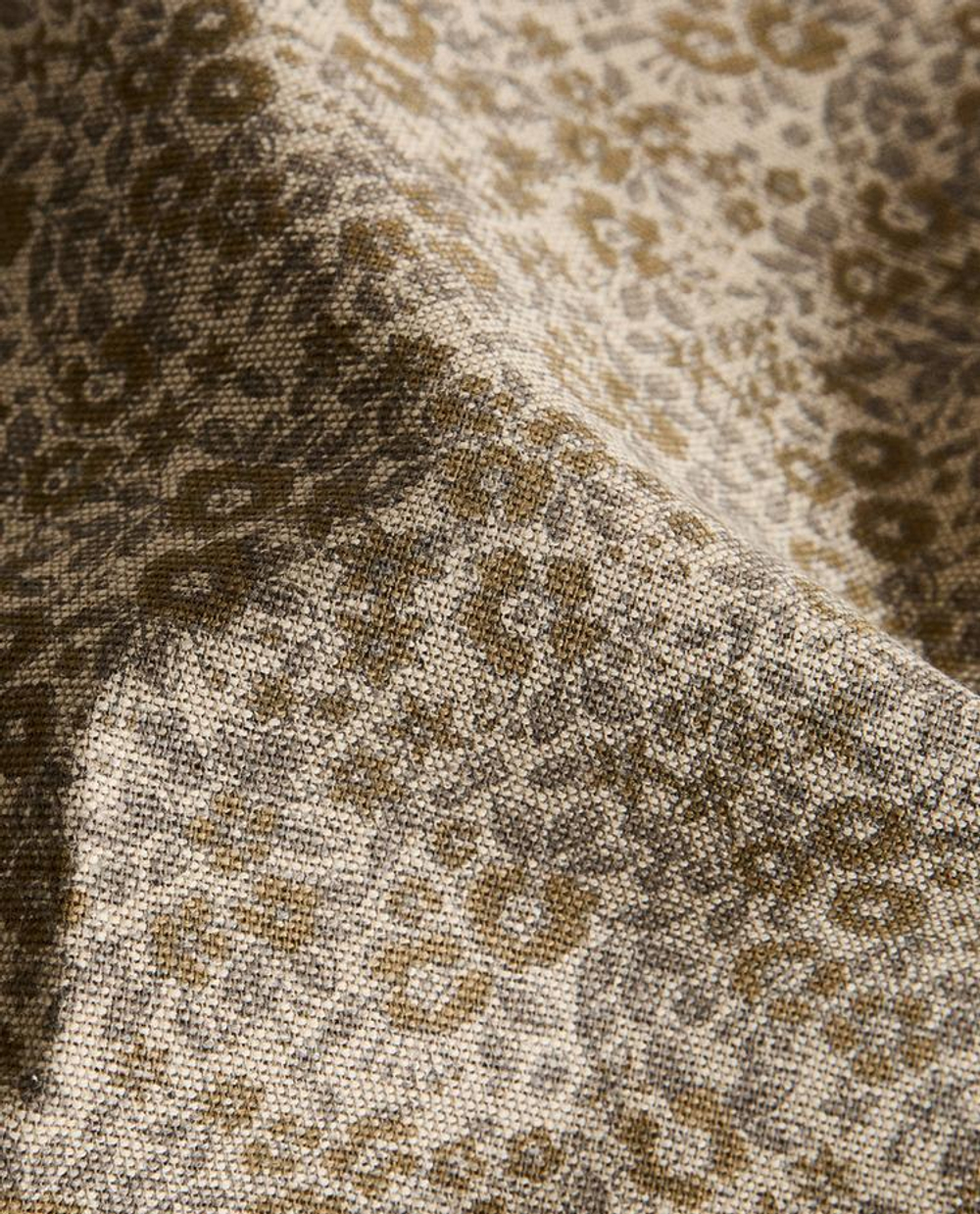 ZARA HOME САЛФЕТКИ С ЦВЕТОЧНЫМ ПРИНТОМ ( 2 ШТ.), КОРИЧНЕВЫЙ