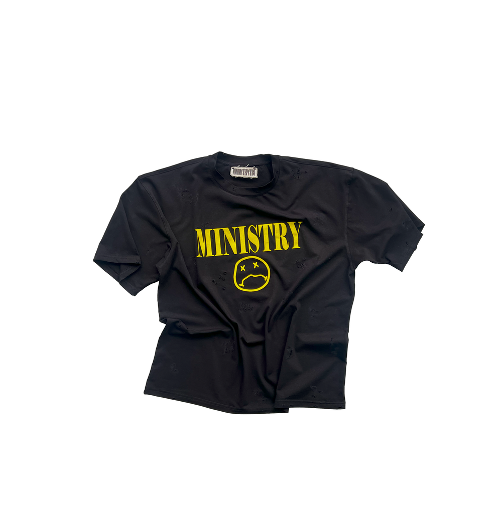 NIRVANA DISTRESSED TEE