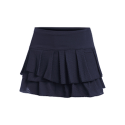 Женская теннисная юбка Lucky in Love Wavy Pleat Tier Skirt Women - Dark Blue