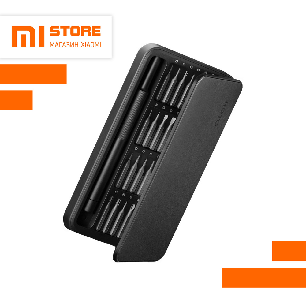 Отвертка с насадками Xiaomi HOTO 28 in 1 Precision Screwdriver Set QWLSD009 Black